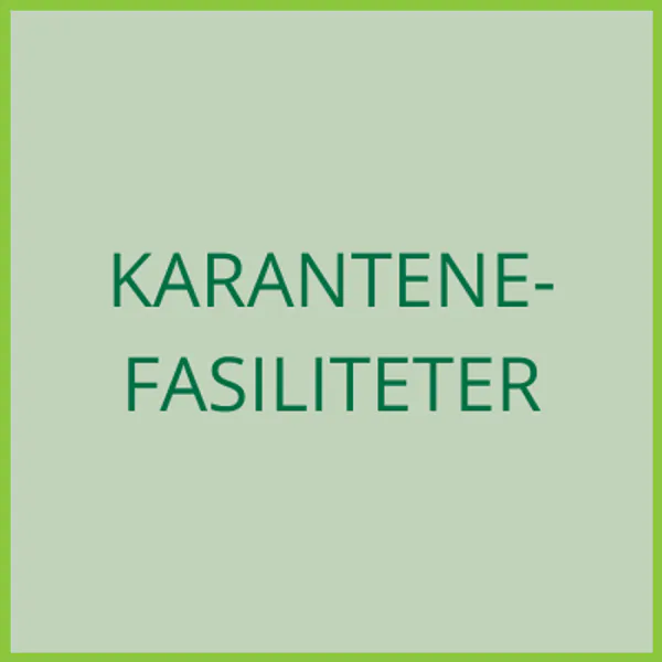 Hovedbilde Karantenefasiliteter